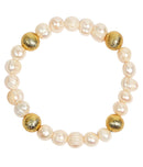 Georgia Beaded Bracelet - Freshwater Pearl and 10mm-4