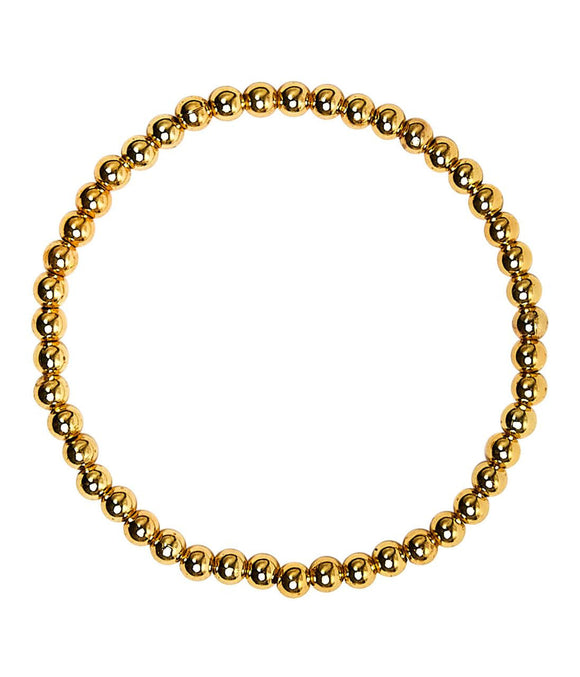 Georgia - Gold Beaded Bracelet
