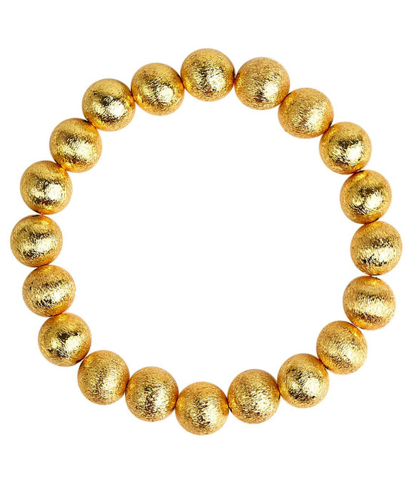 Georgia - Gold Beaded Bracelet