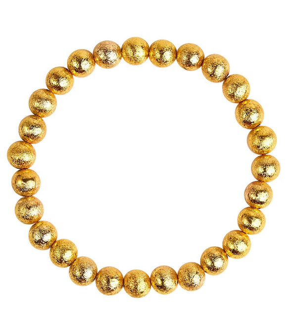 Georgia - Gold Beaded Bracelet