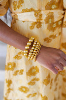Georgia - Gold Beaded Bracelet-14