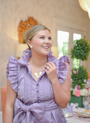 Haines Butterfly Necklace - Avoly Collection - 0