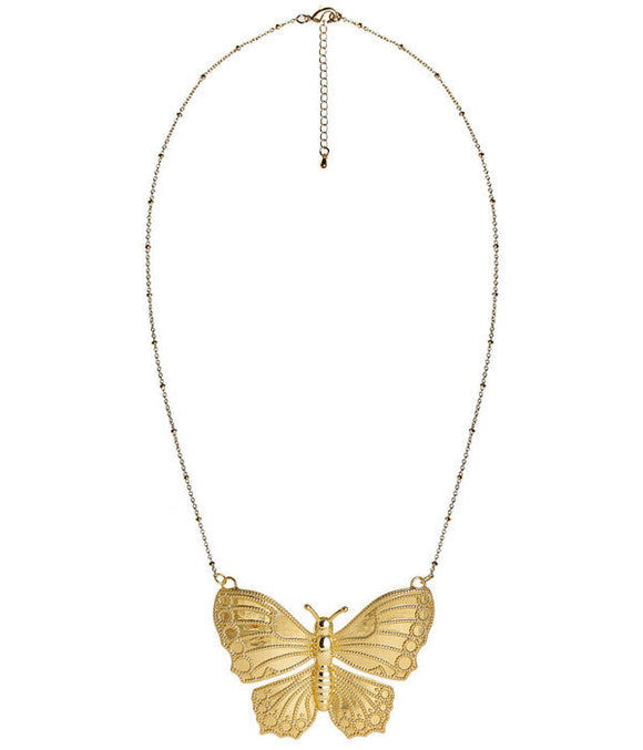 Haines Butterfly Necklace - Avoly Collection