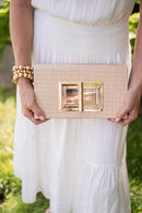 Lillian Clutch - Straw-1