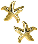 Marina Starfish Stud Earring - 18k Gold Plated-2