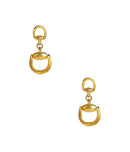 Mini Horsebit - Gold Earring-3