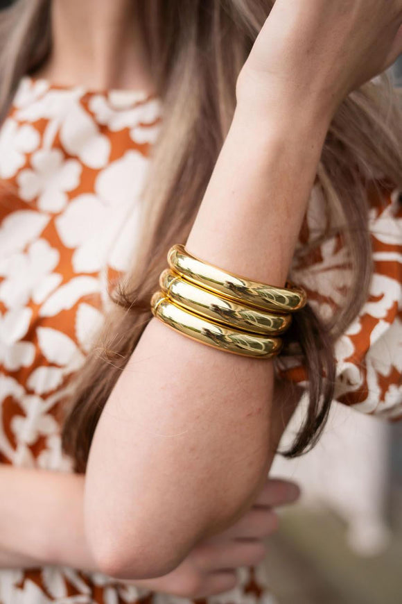 The Quinn - Gold Bangle - Meeghan Mullin x Lisi Lerch