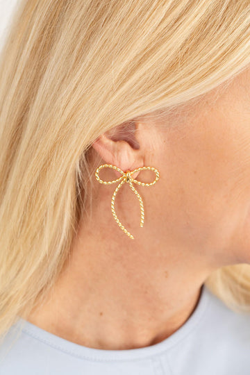Tory Bow Earring - 0
