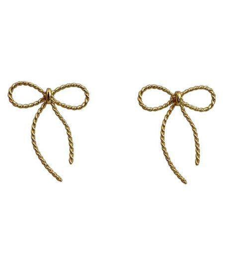 Tory Bow Earring