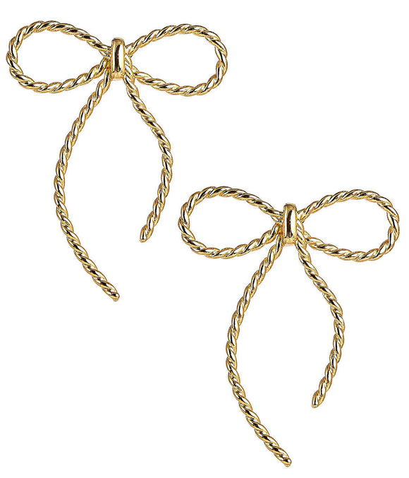 Tory Bow Earring