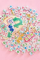 Mahjong Clutch- Embroidered-4