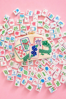 Mahjong Clutch- Embroidered-2