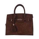 Margo -  Faux Suede Handbag-6