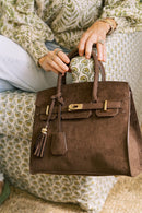 Margo -  Faux Suede Handbag-5