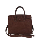 Margo -  Faux Suede Handbag-8