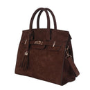Margo -  Faux Suede Handbag-7