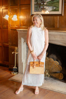 Margo Camel -  Wicker Handbag-4