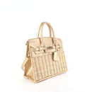 Margo Camel -  Wicker Handbag-19