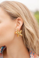 Marina Starfish Stud Earring - 18k Gold Plated-4