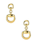 Mini Horsebit - Gold Earring-1