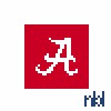 Alabama Mini Square 2.2 Crimson 13 mesh