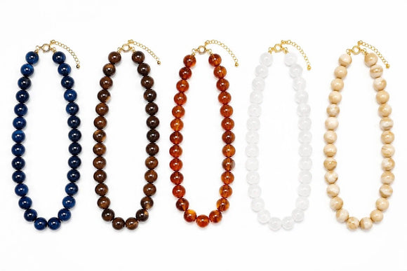 Ryan Beaded Acrylic Necklace