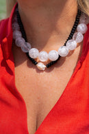Ryan Beaded Acrylic Necklace-14