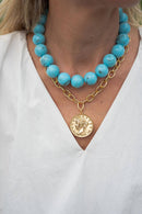 Ryan Beaded Acrylic Necklace-1