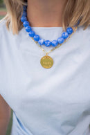 Ryan Beaded Acrylic Necklace-5