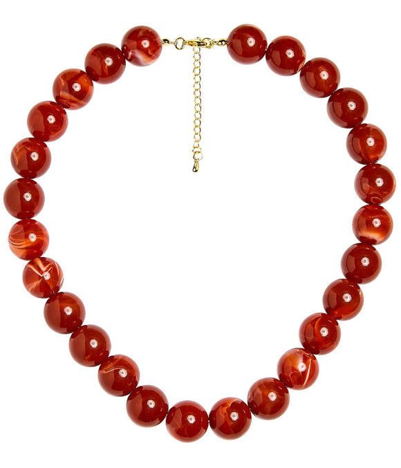 Ryan Beaded Acrylic Necklace