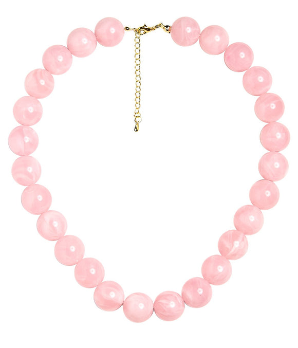 Ryan Beaded Acrylic Necklace