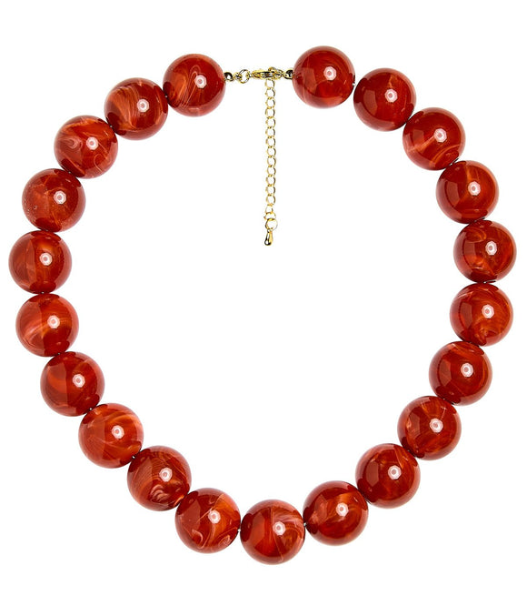 Ryan Beaded Acrylic Necklace