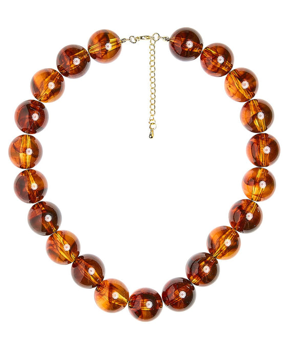 Ryan Beaded Acrylic Necklace