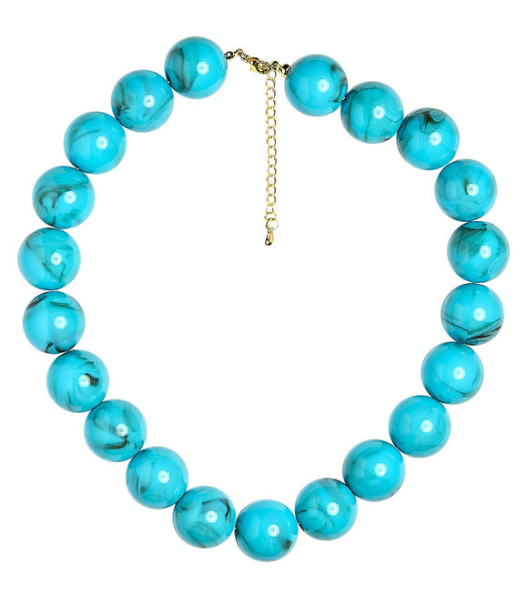 Ryan Beaded Acrylic Necklace