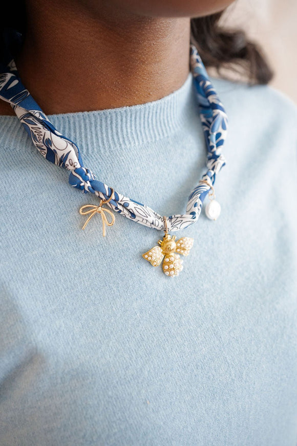 Scarf Necklaces - Spring