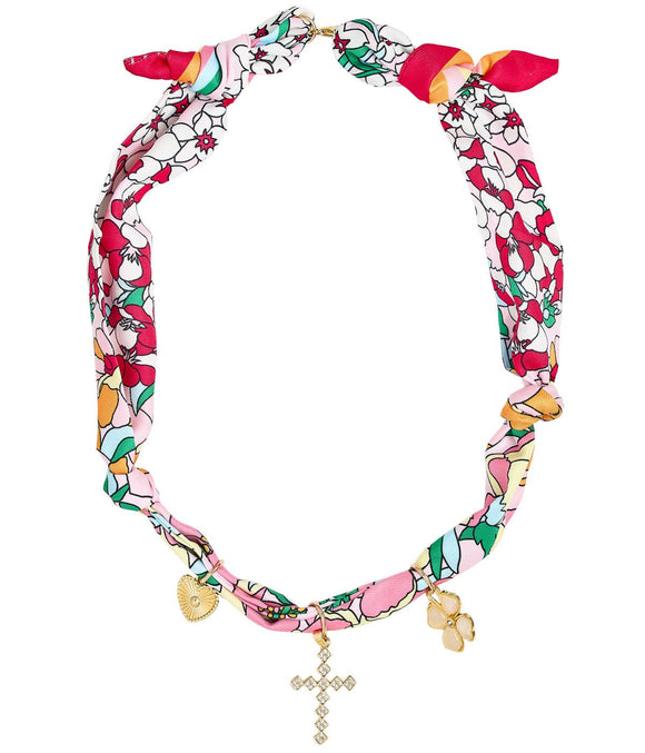 Scarf Necklaces - Spring