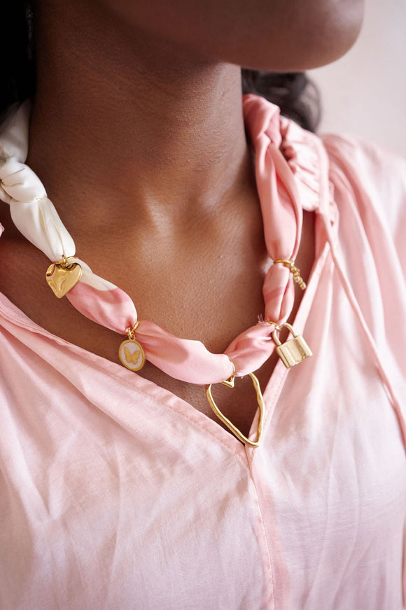 Scarf Necklaces - Spring