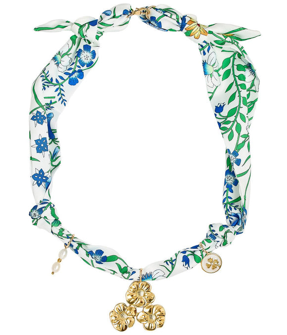 Scarf Necklaces - Spring
