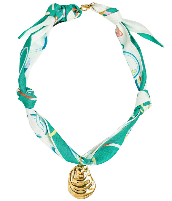 Scarf Necklaces - Spring