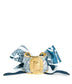Navy and White Stripe