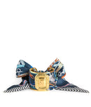 Wide Gold Scarf Cuff - Evie-4