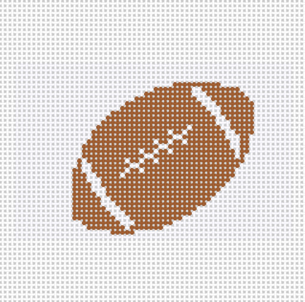 Happy Collection Sports Football - Needlepoint by Laura