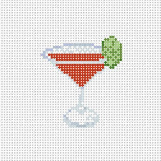 Happy Collection Celebrate Martini - Needlepoint by Laura