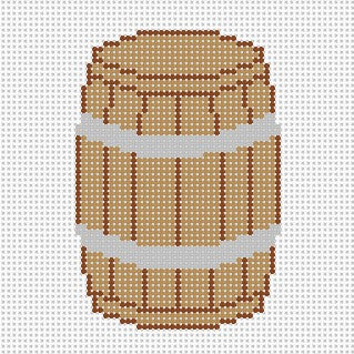 Happy Collection Celebrate Bourbon Barrel - Needlepoint by Laura