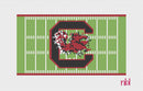 South Carolina Football Field Canvas - Needlepoint by Laura